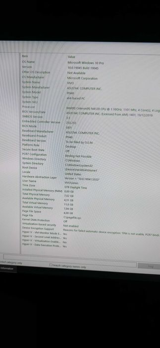 Asus Mini PC PN40 - 4 core / 16 GB RAM