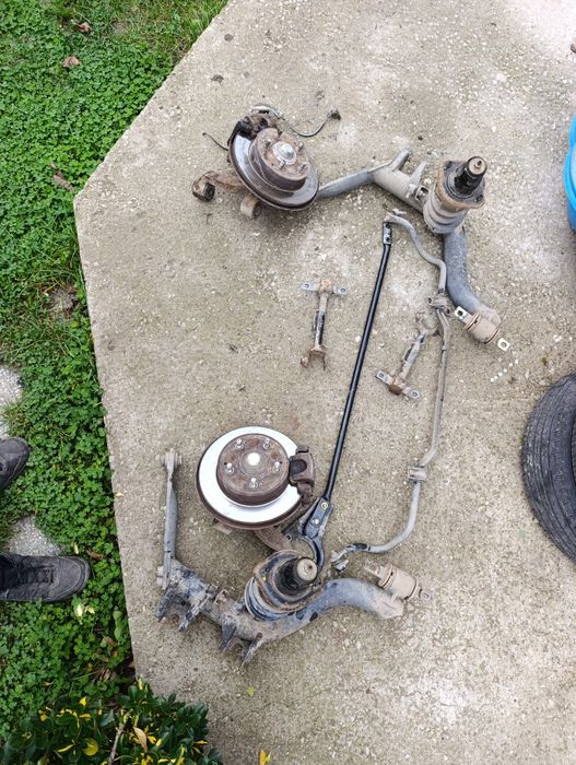 Задно окачване,,стартер и серво с помпа за сивик 7  1.7 дизел 100к.с