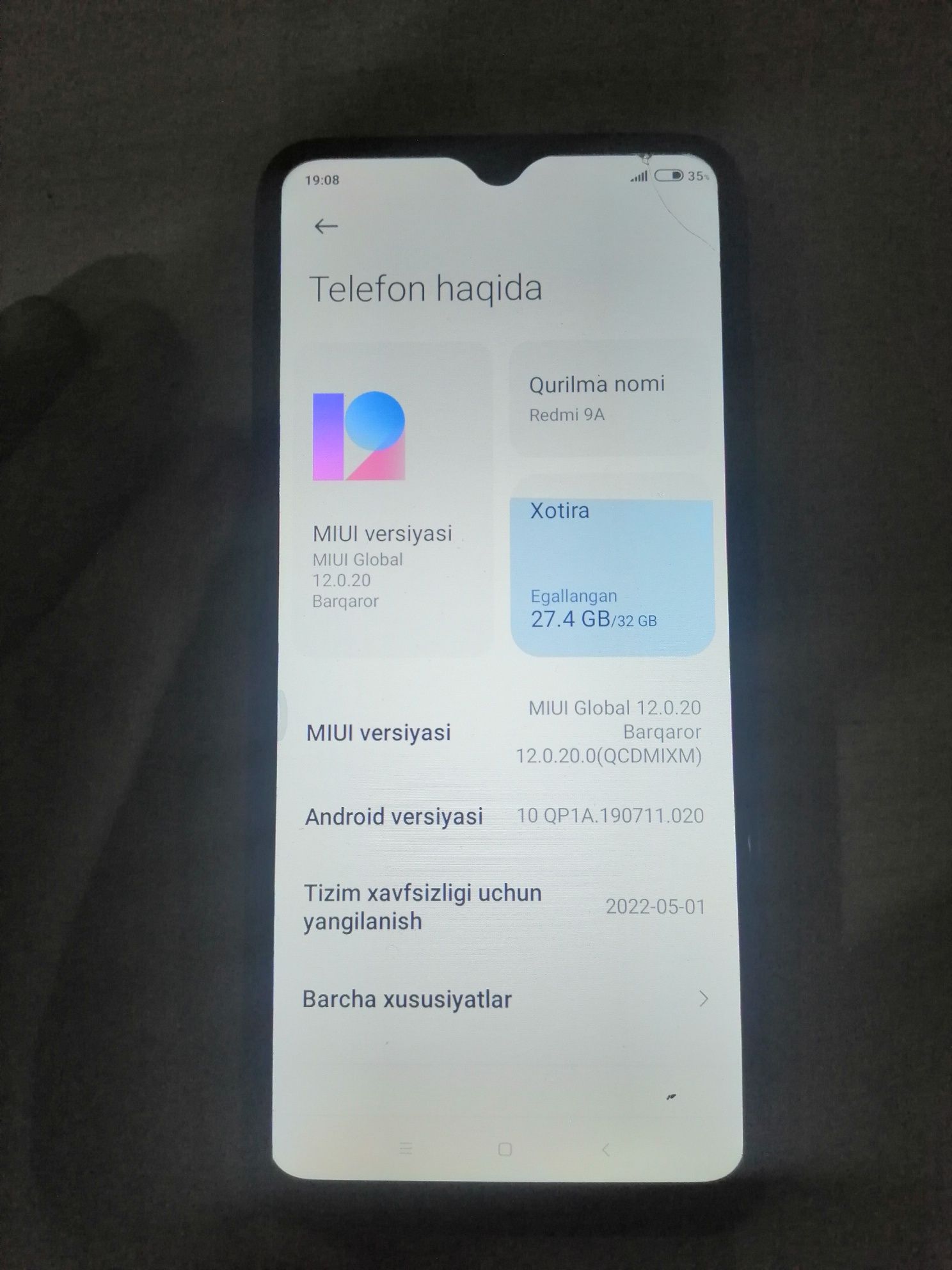 Redmi 9A Granite Gray 32/2