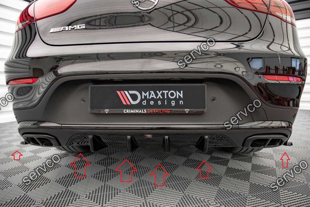 Pachet Body kit tuning Mercedes GLC C253 Coupe AMG-Line 2019- v1