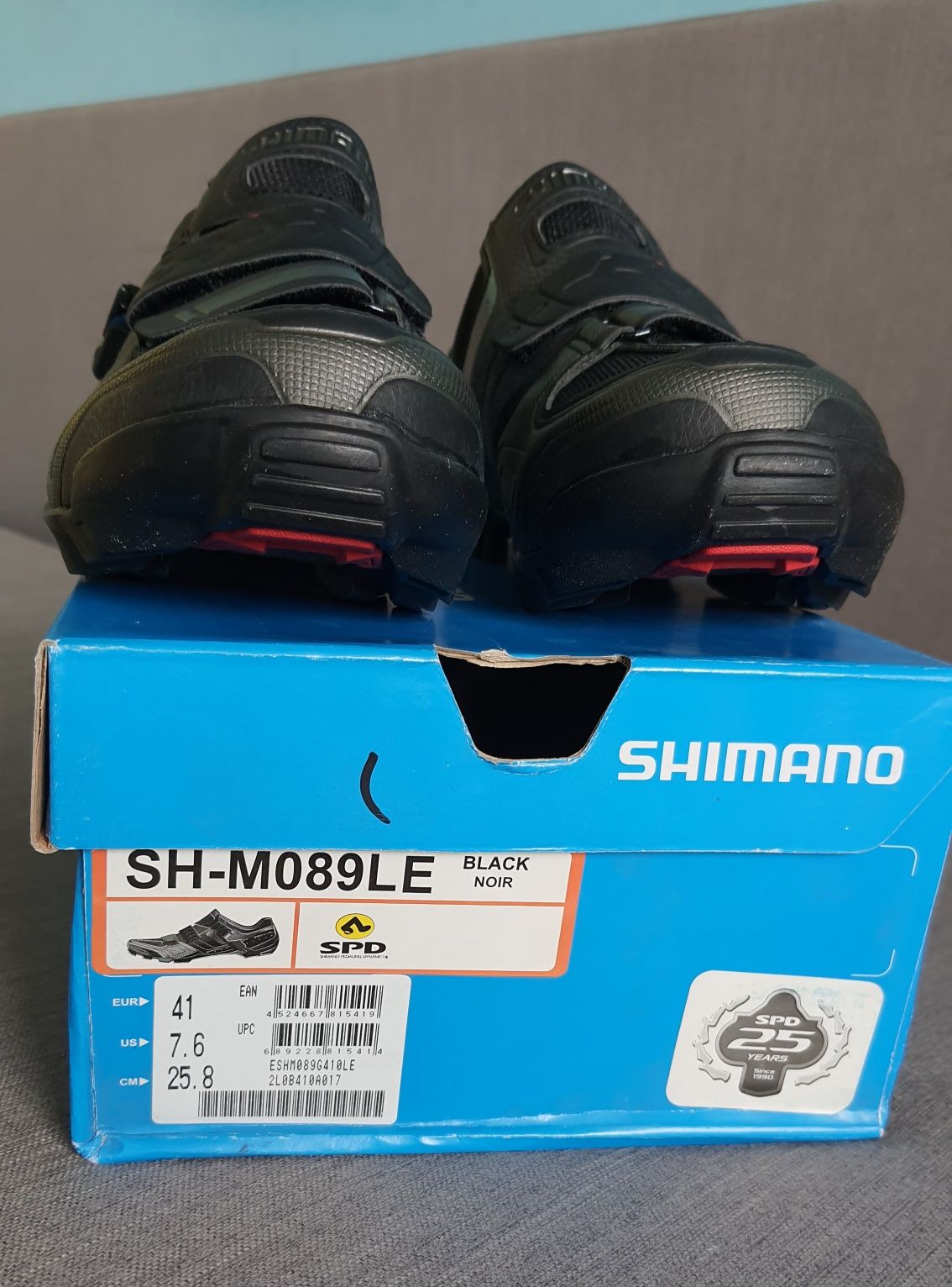 Обувки шпайкове  shimano SH-M089LE.ном.41 за колоездене.Нови