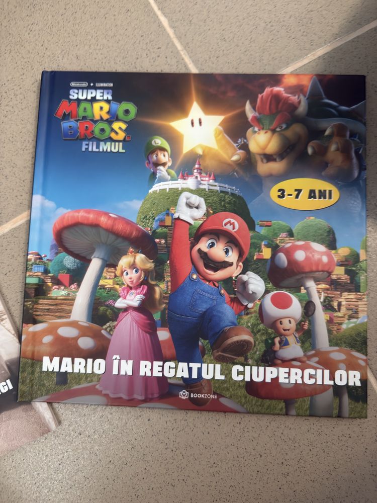 3 Carti Mario - Pachet Start SUPER aventura