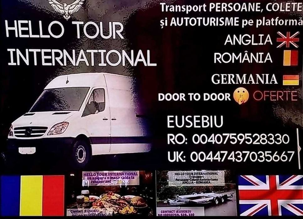 Transport Anglia -Romania