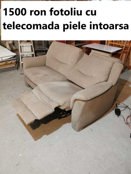 Canapea rabatabila din telecomanda