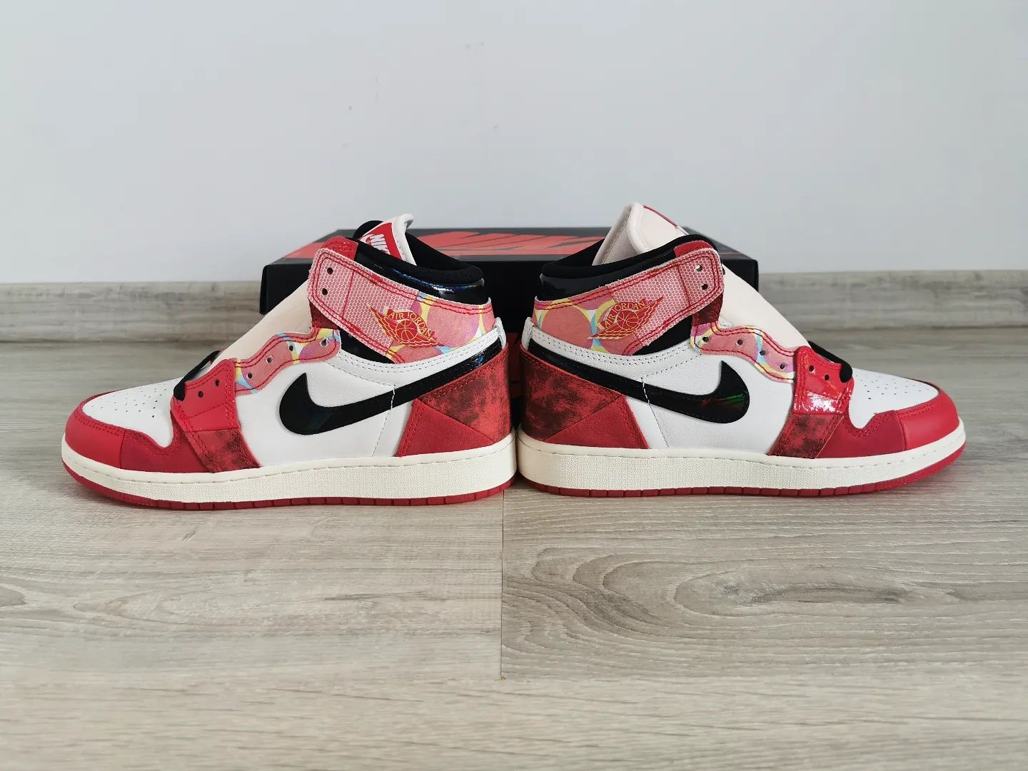 Jordan 1 high SPIDER-MAN 38 39