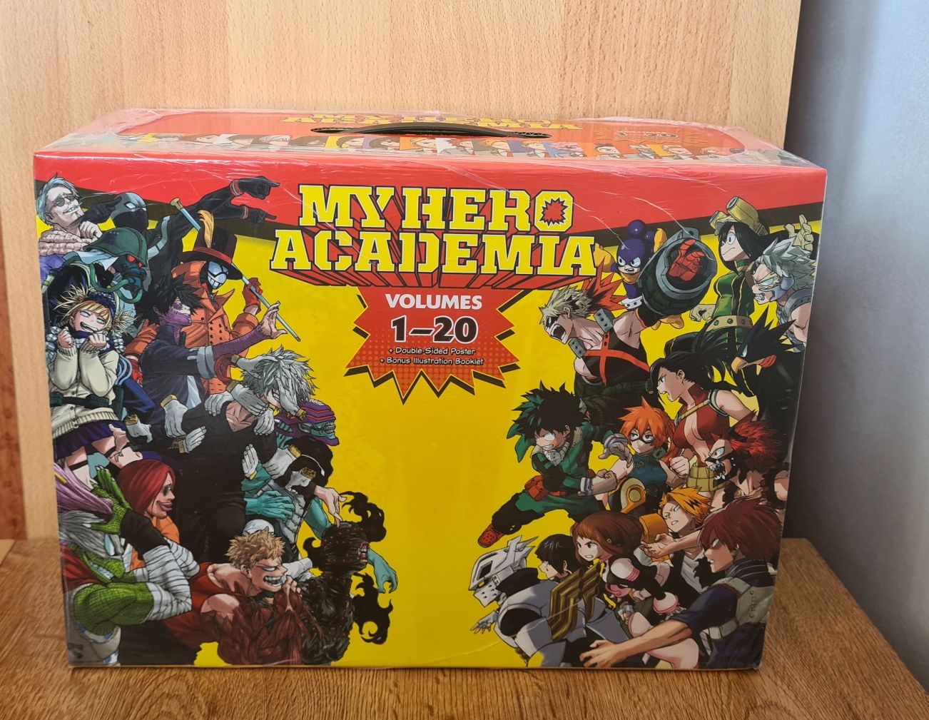 My Hero Academia manga Box Set 1 sigilat