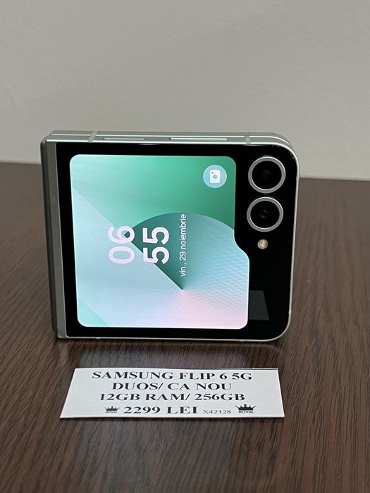 Amanet Royal CB: Samsung Z Flip 6 ca nou 12gb ram 256gb stocare