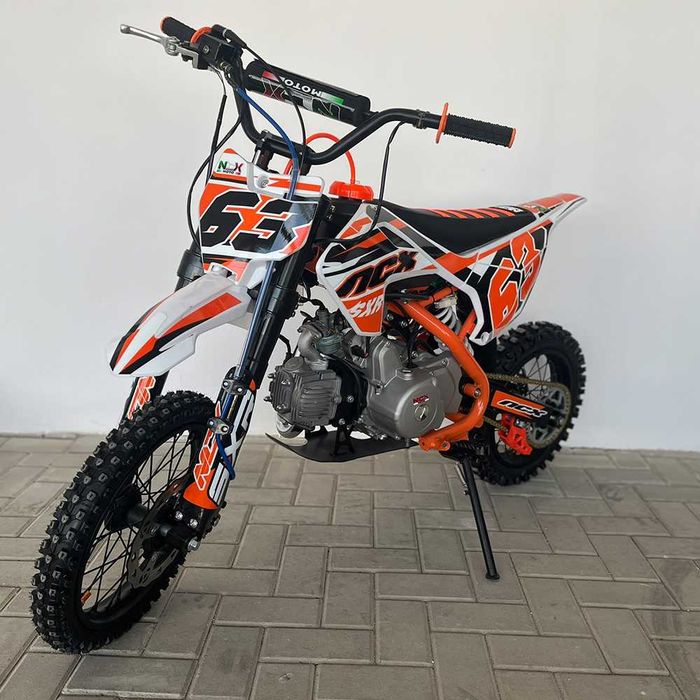 Motocicleta cross 125cc NCX CRX 4T benzina 14/12" portocaliu