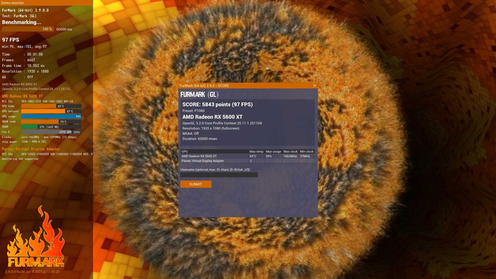 Placa video Rx 5600xt