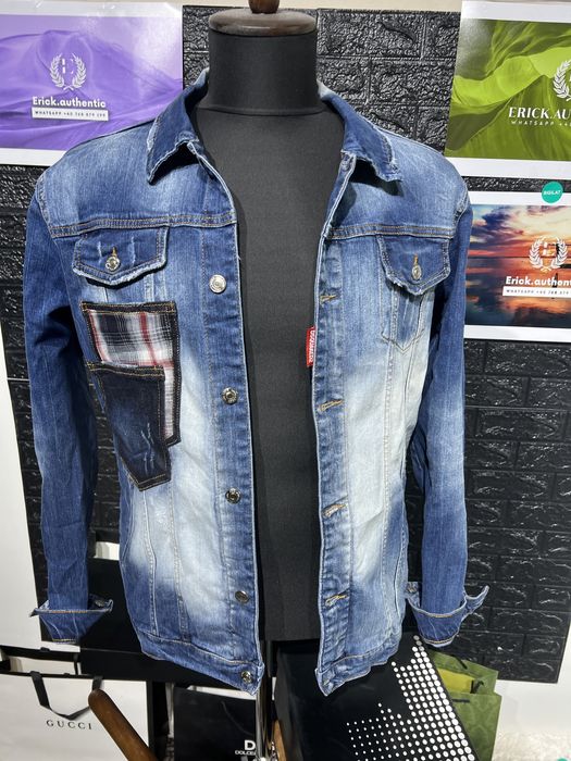 Geaca blugi dsquared 2024 primavara