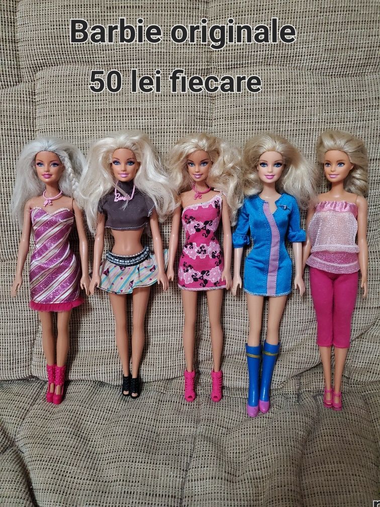 Păpuși Barbie Mattel,sirene