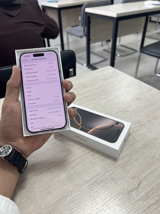 Iphone 16 pro 100%yomkos