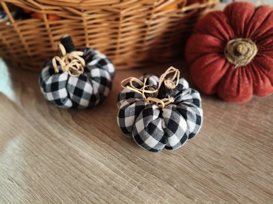 Dovleci/dovleac din textil. Halloween