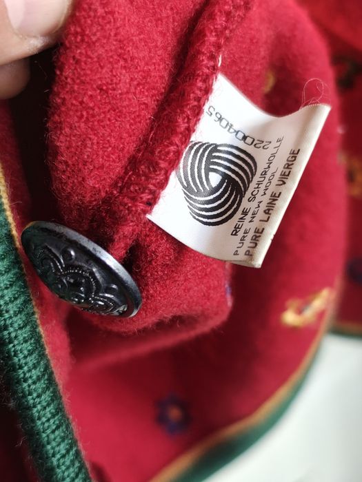 Haina tradițională groasă din lana 100%, cu mânecă 3 sferturi M-XL