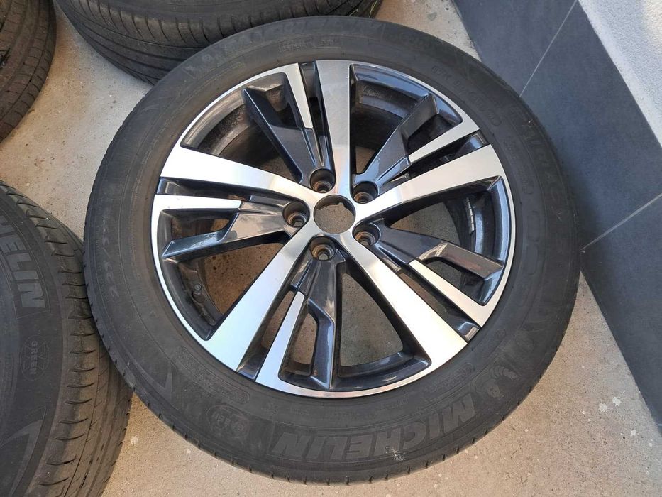 Set roti Peugeot Citroen anvelope vara Michelin 225/55 R18/jante Aliaj