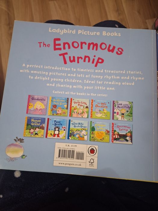 Ladybird Picture Books 6 книги на английски с детски приказки