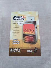 Портативна мини печка духалка с ефект пламък - Flame Heater 1000W