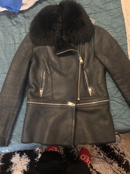 Дубленка натуральная кожа автоледи