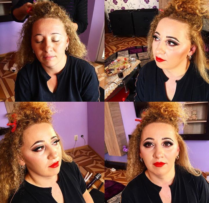 Realizez machiaje de zi si de noapte