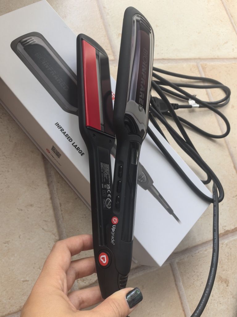 Ламинираща преса за коса Upgrade Infrared Large Straightener