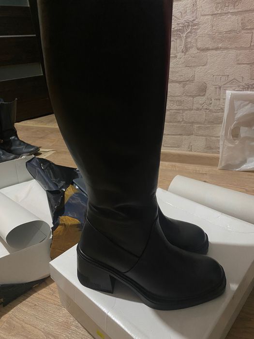 Зимние сапоги европейка