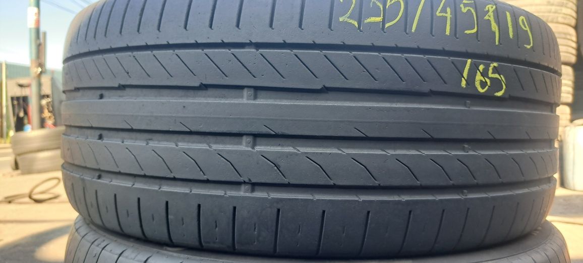 2 anvelope vara 255/45r19  Continental Montaj Gratuit