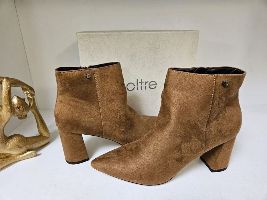 Botine dama piele intoarsa