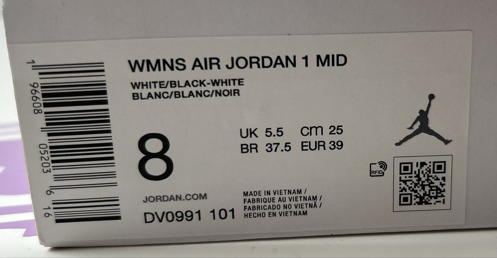 Air Jordan 1 otiginali, marime 36 copii (unisex)