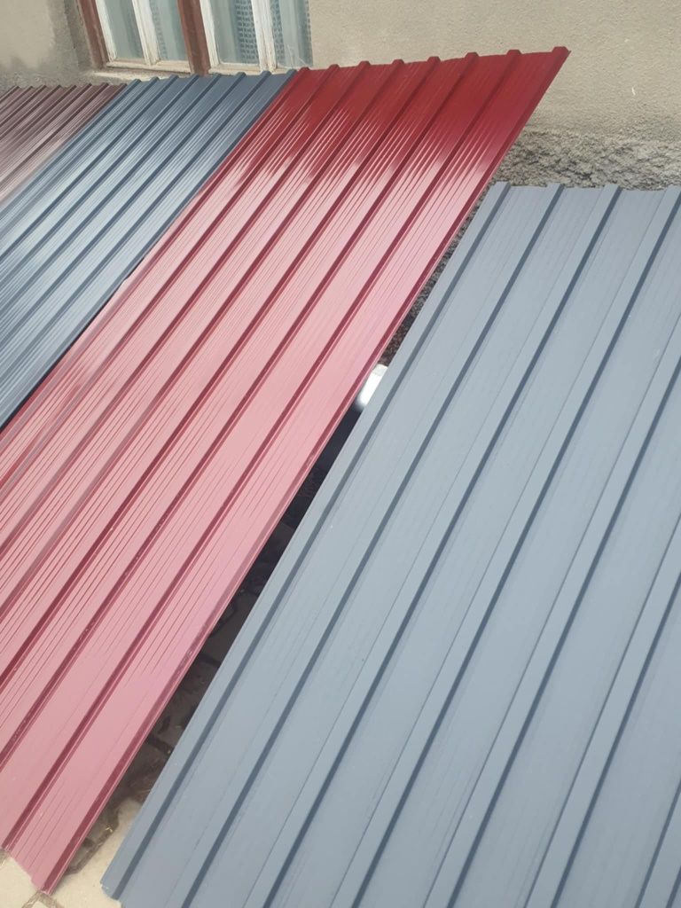 Tabla cutata colorata mai multe grosimi avem mai multe modele de tabla