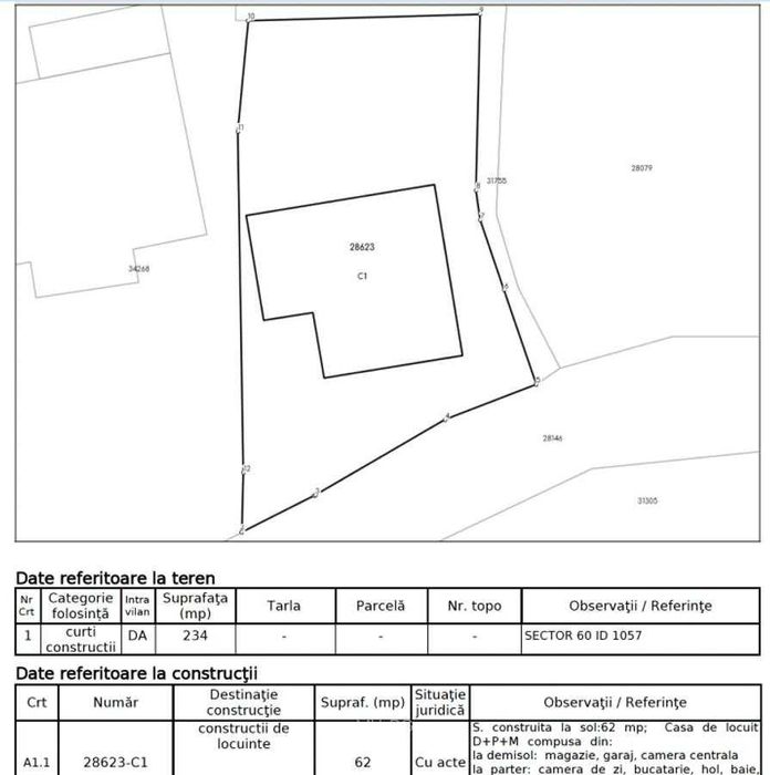 PF: Casa locuibila 120 mp, Centrala Peleti, Apa Curenta, Canalizare.