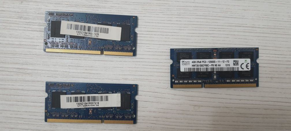 Memorii laptop ddr3 4Gb