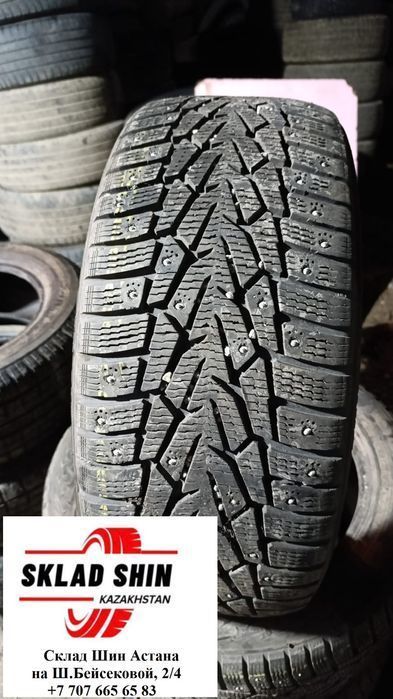 Склад шин: б/у зимние шины (липучки, шипы) 235/55/18 Европа / Япония