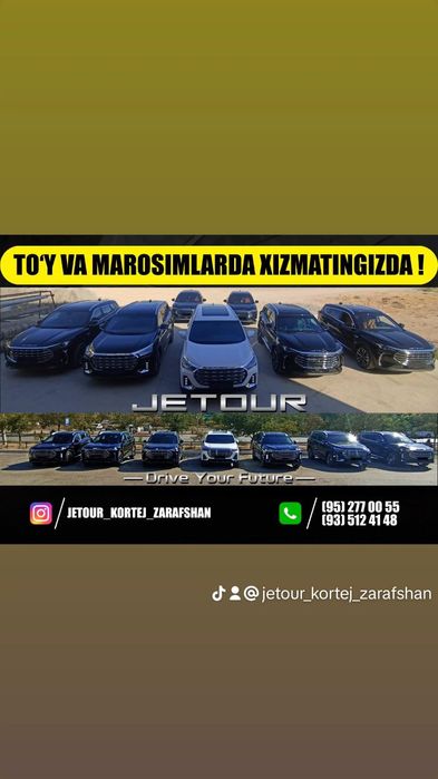 Jetour kortej Zarafshan