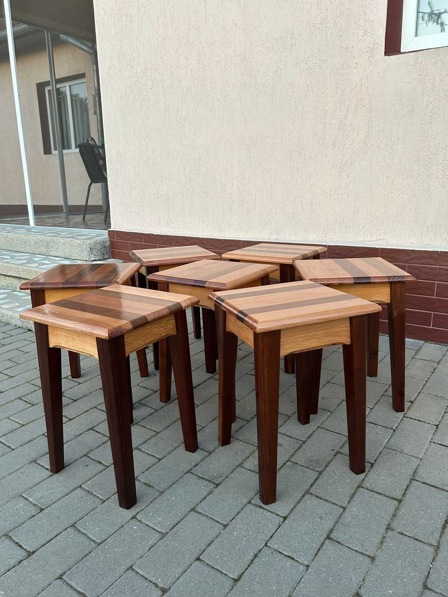 vand scaune taburet lemn masiv noi