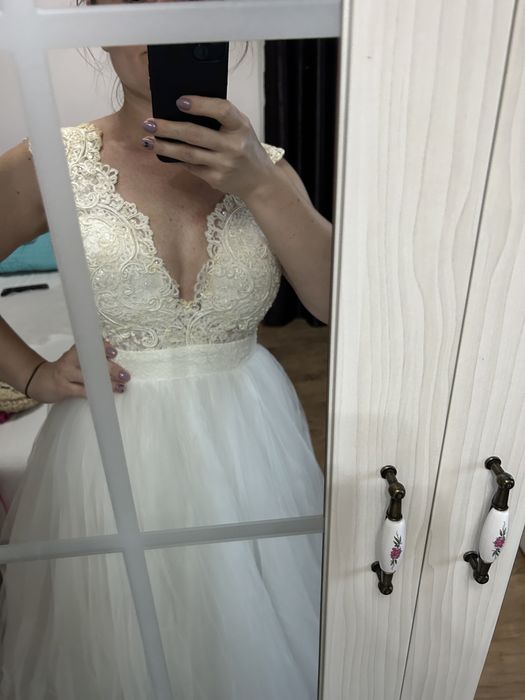 Rochie mireasa Cristina Andrei