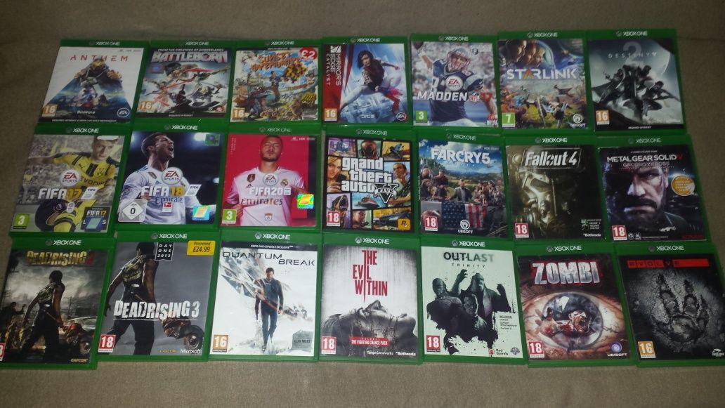 40 Jocuri XBOX ONE si XBOX 360 GTA5 Maneta One si 360 si XBOXONE S 1 T