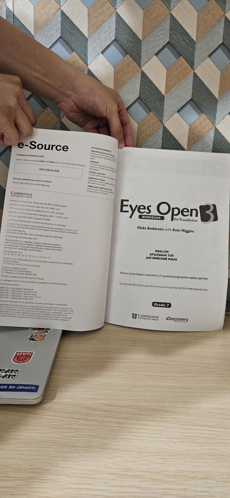 Eyes open 3 workbook