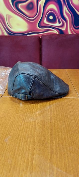 Нов мъжки кожен каскет