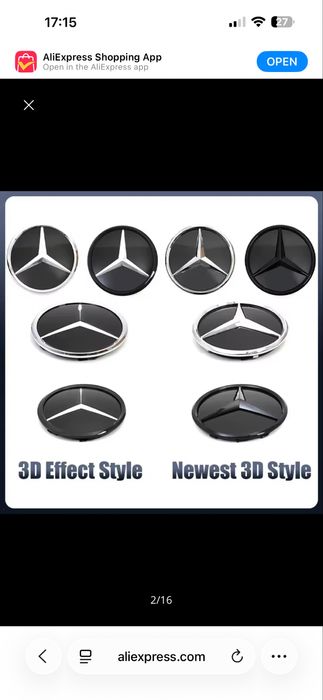 Emblema Mercedes CLA/A Class/ GLA