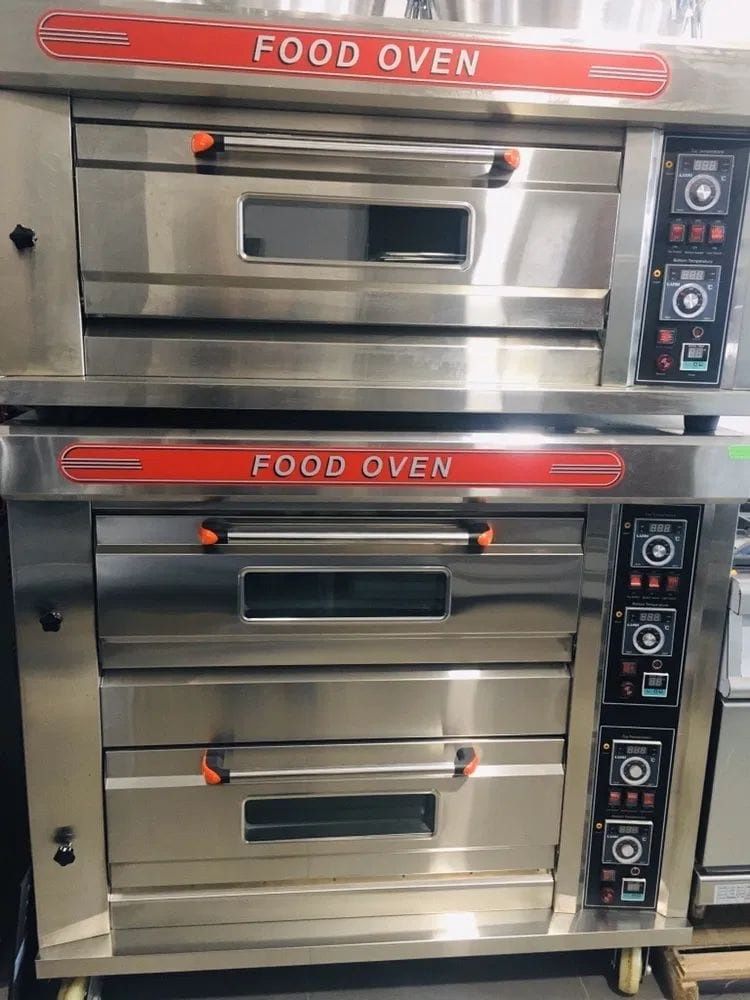 1.Двойна фурна за закуски нова внос от Европа 13 KW - една година гара
