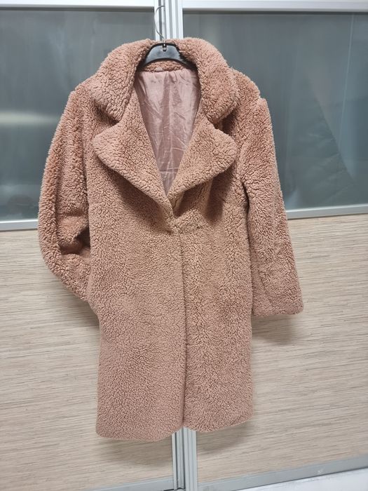 Palton blana teddy bear  L