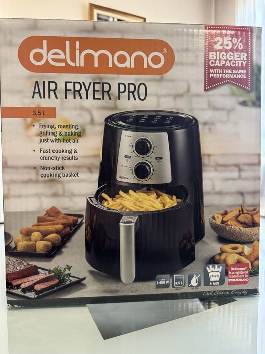 Airfryer Delimano capacitate 3,5L