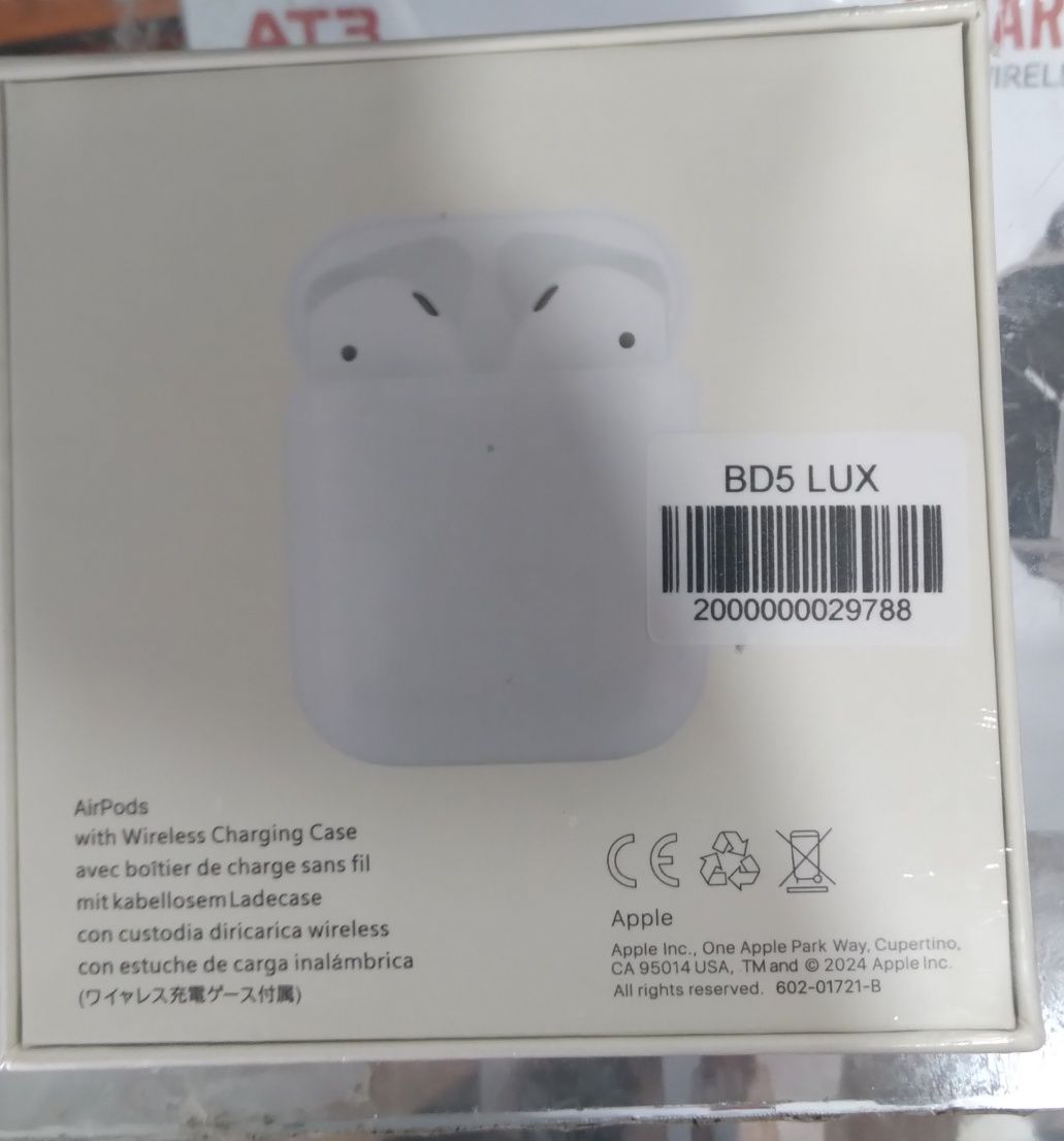 AirPods BD5 LUX — Жоғары сапалы сымсыз құлаққаптар!