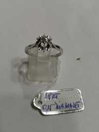 Vind inel din aur 18kt cu diamant de 0,15ct