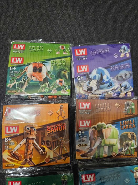 Tung Tung Sahur\Тунг Тунг Сахур мини конструктори тип LEGO