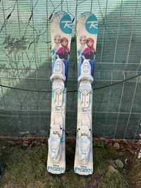 schi copii rossignol frozen L80cm  + bete frozen 85cm