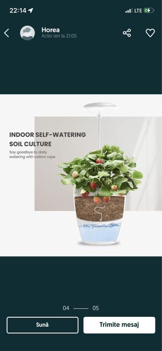 Sistemul de cultivare in interior