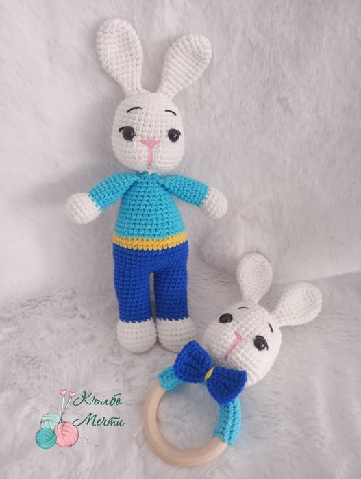 Подаръчен комплект за бебе - ръчна изработка