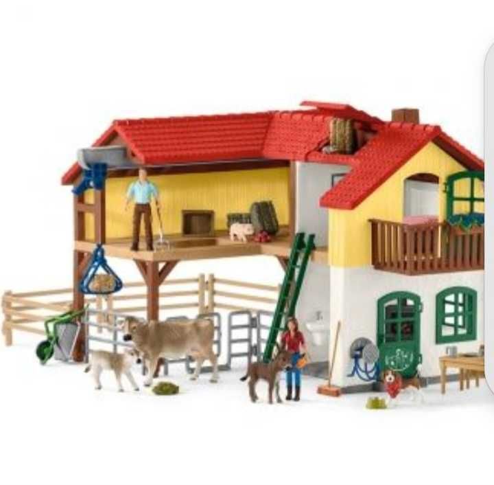 Schleich голяма фермерска къща