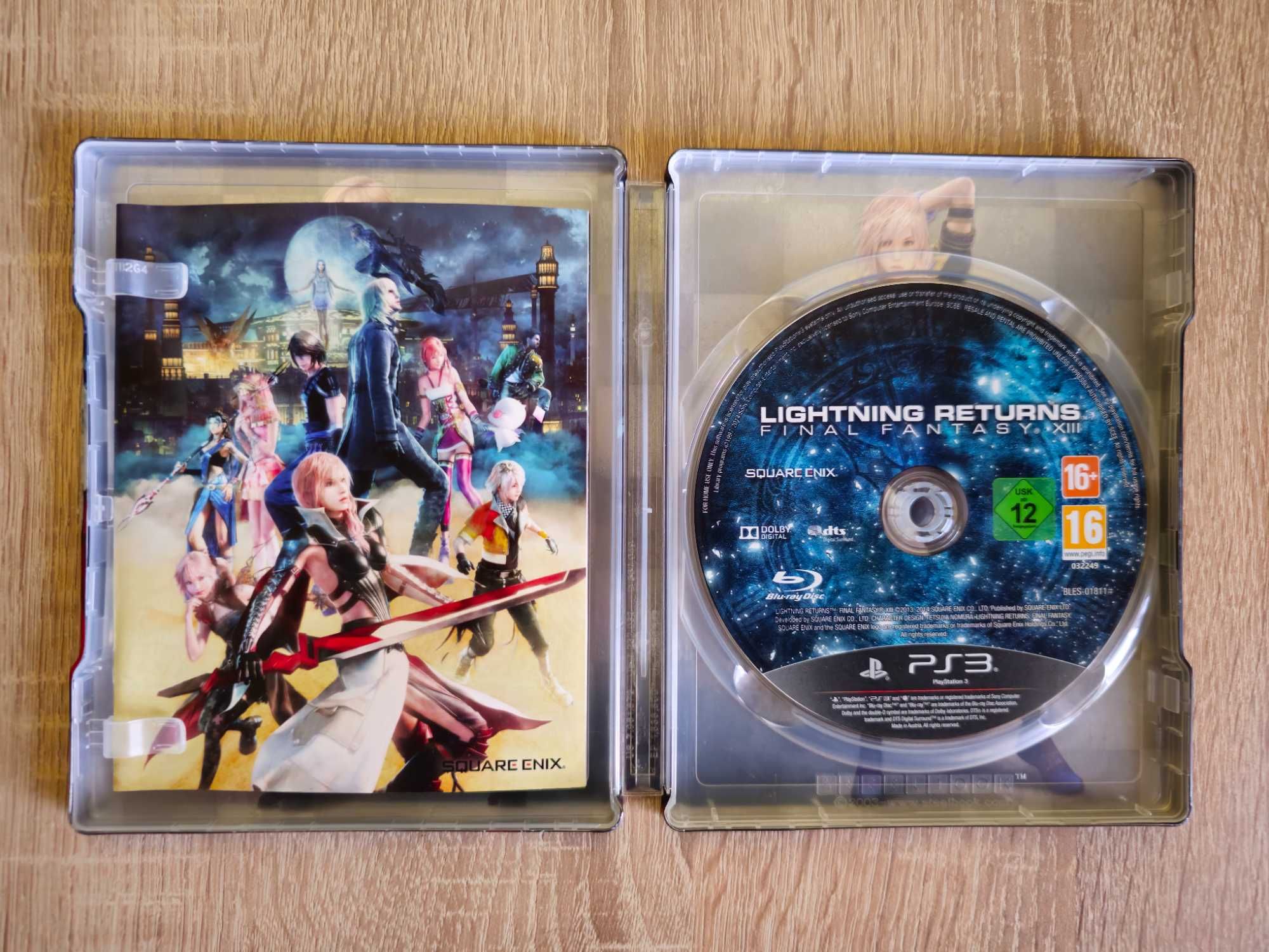 Lightning Returns Final Fantasy XIII Steelbook PlayStation 3 PS3 ПС3